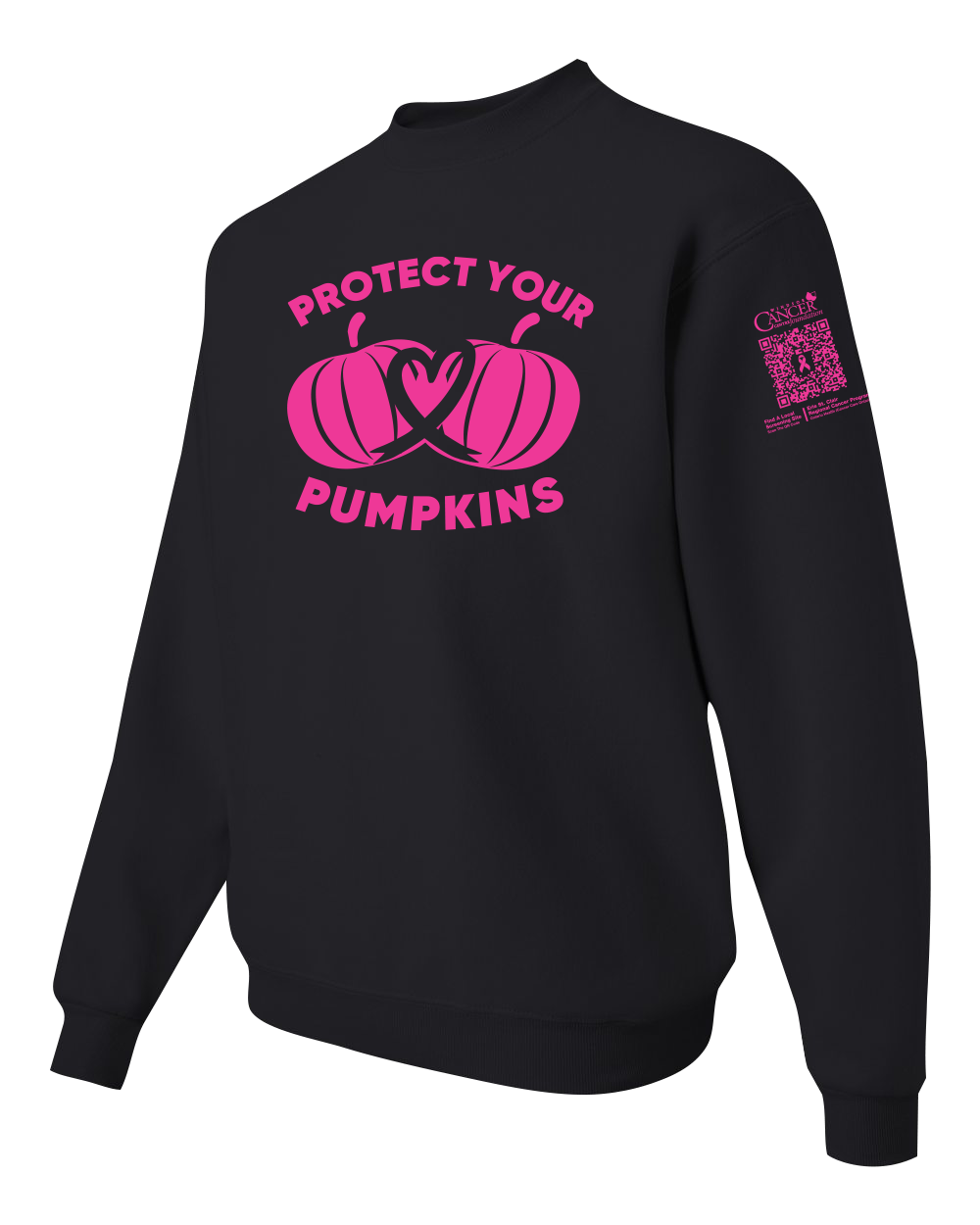 2024 Protect Your Pumpkins Crewneck Sweatshirt, Black