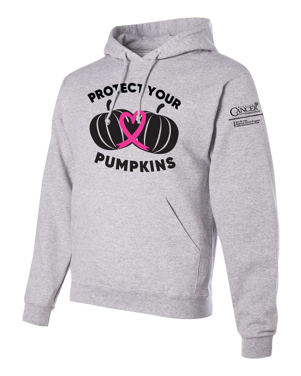 2024 Protect Your Pumpkins Hoodie, Unisex Fit, Ash