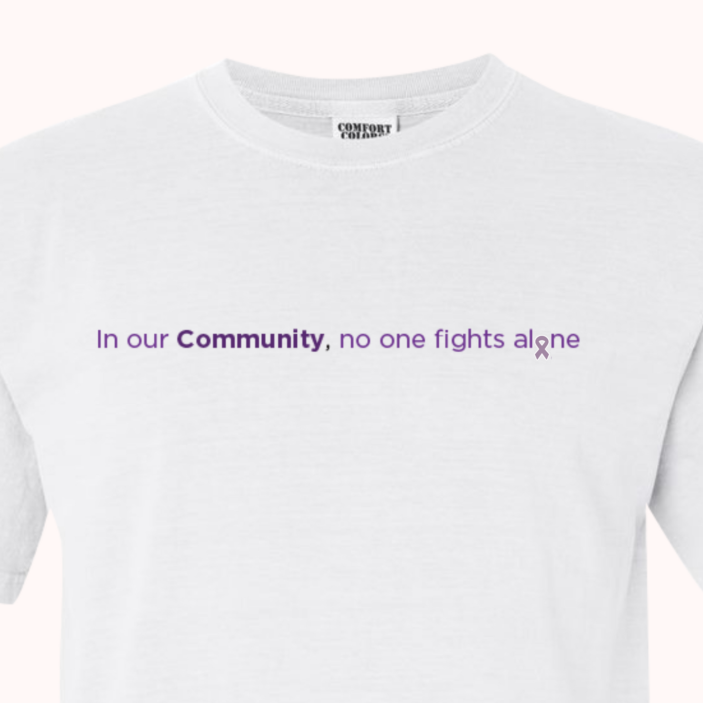 White T-Shirt With Choice Of Ribbon