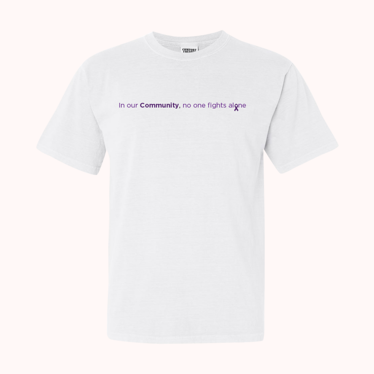 White T-Shirt With Choice Of Ribbon