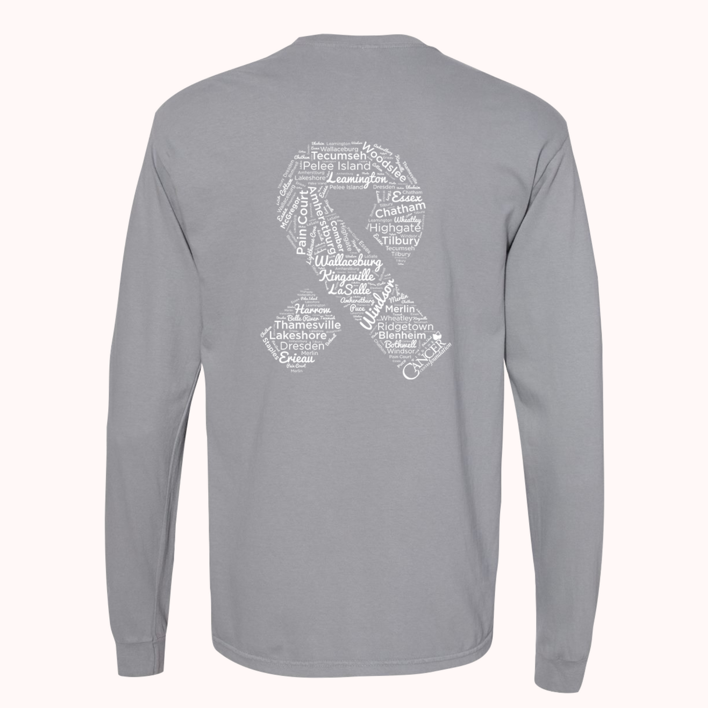 Grey Long Sleeve With Choice Of Ribbon