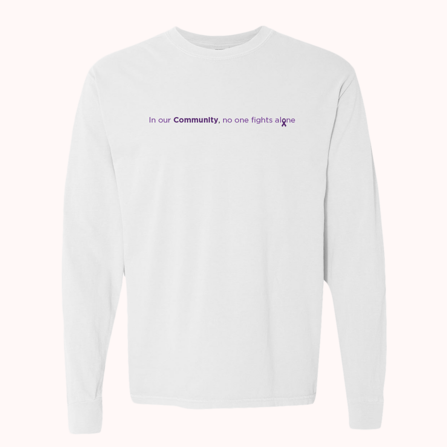White Long Sleeve With Choice Of Ribbon
