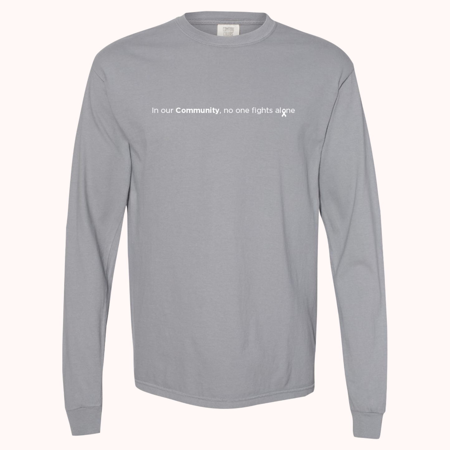 Grey Long Sleeve With Choice Of Ribbon