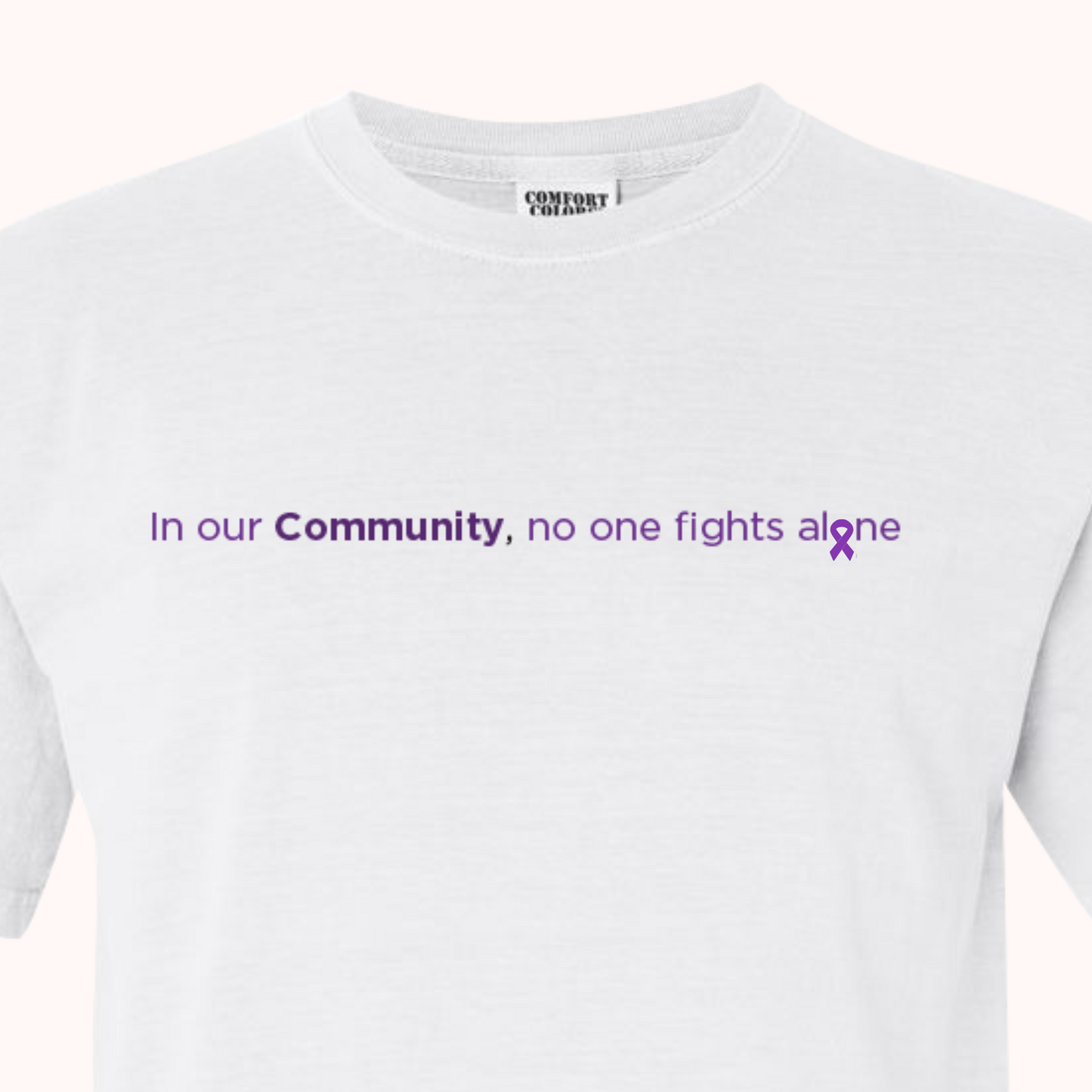 White T-Shirt With Choice Of Ribbon