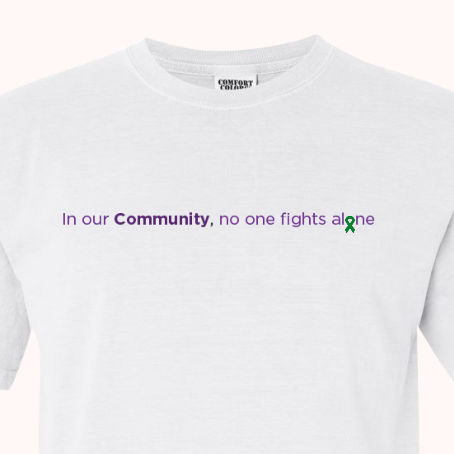 White T-Shirt With Choice Of Ribbon