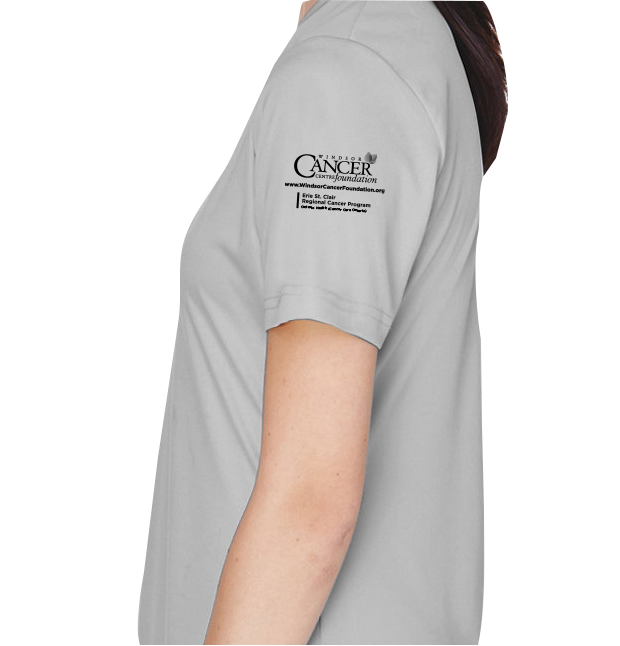 2025 Protect Your Pumpkins Mammogram Short Sleeve, V-Neck, Contoured Fit, Grey
