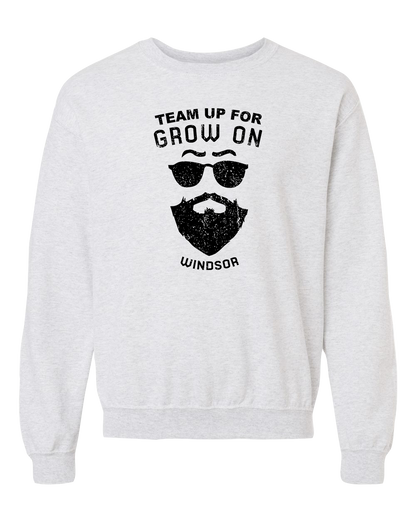 Grow On Windsor Crewneck Sweatshirt (Centre Logo)
