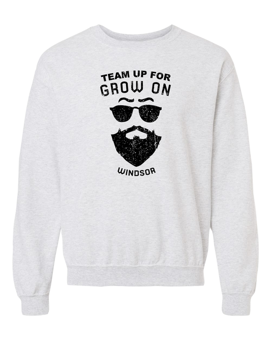 Grow On Windsor Crewneck Sweatshirt (Centre Logo)