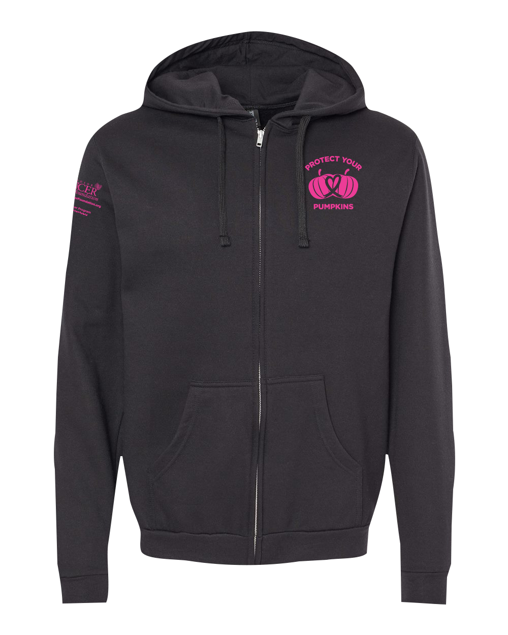 2026 Protect Your Pumpkins, Long-Sleeve, Unisex Zip-Up