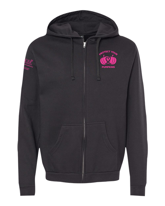 2026 Protect Your Pumpkins, Long-Sleeve, Unisex Zip-Up