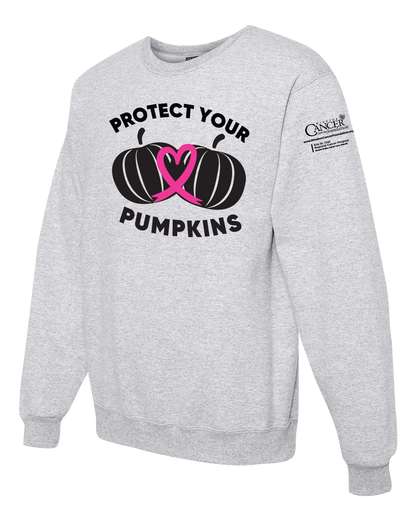 2024 Protect Your Pumpkins Crewneck Sweatshirt, Ash