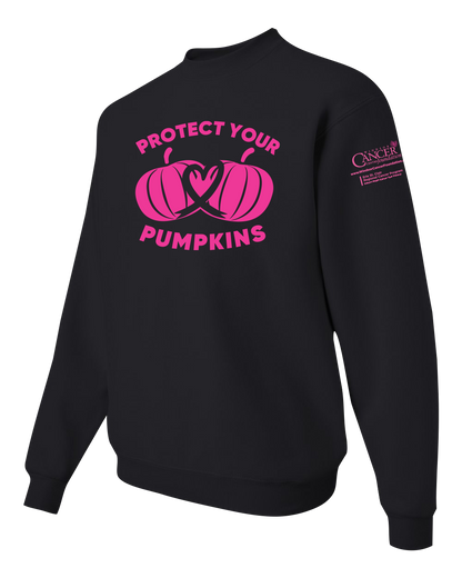 2024 Protect Your Pumpkins Crewneck Sweatshirt, Black