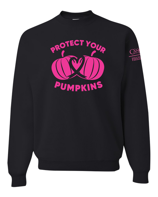 2024 Protect Your Pumpkins Crewneck Sweatshirt, Black