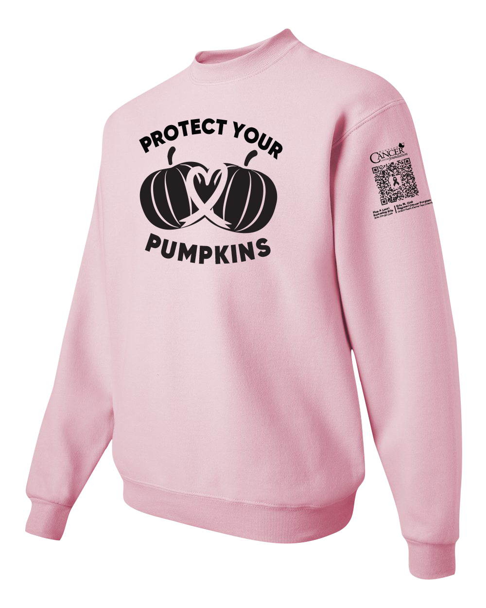 2024 Protect Your Pumpkins Crewneck Sweatshirt, Classic Pink