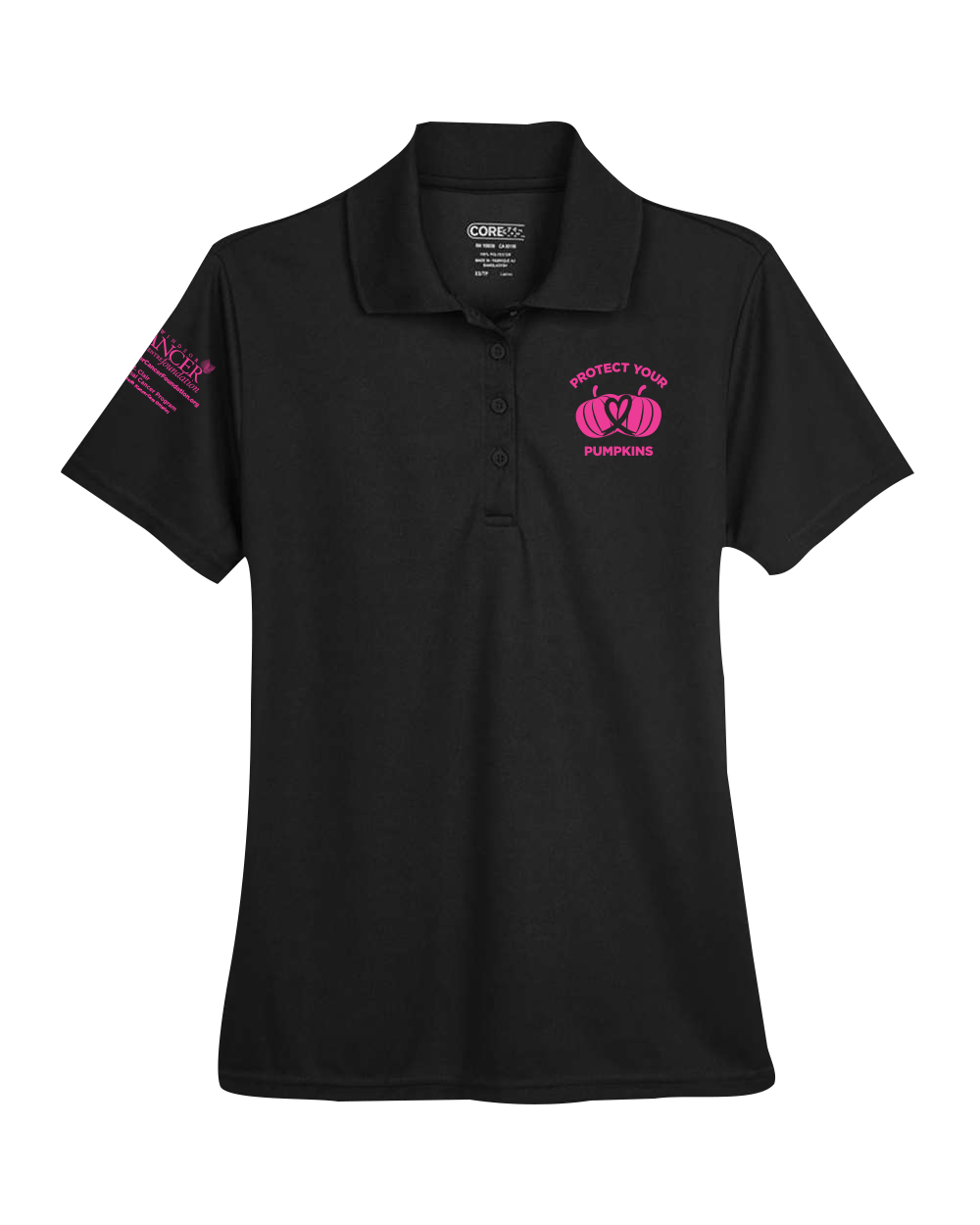 2026 Protect Your Pumpkins, Short-Sleeve, Contoured Polo