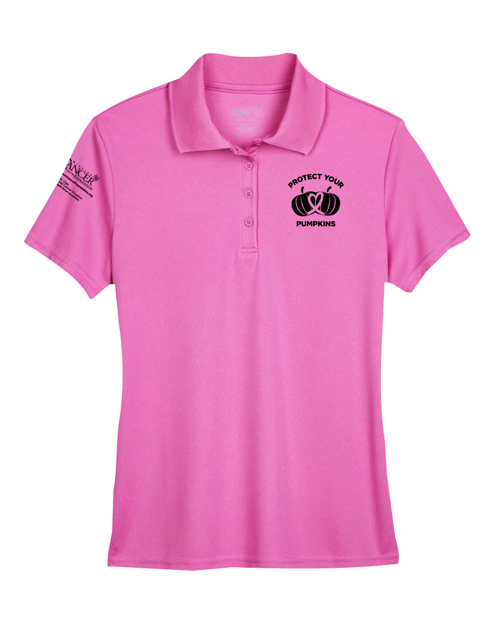 2026 Protect Your Pumpkins, Short-Sleeve, Contoured Polo