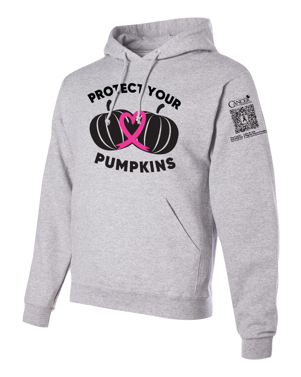 2024 Protect Your Pumpkins Hoodie, Unisex Fit, Ash