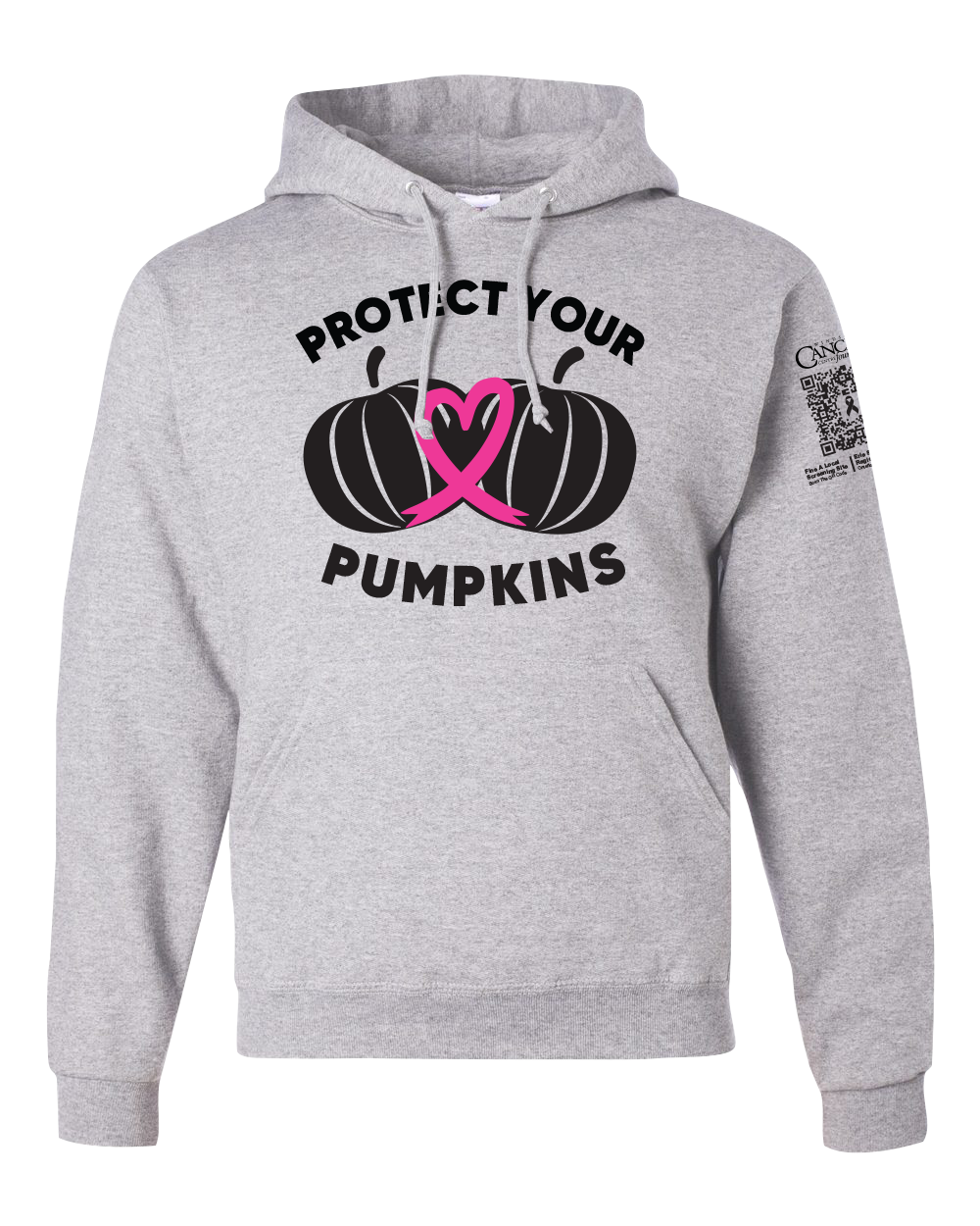 2024 Protect Your Pumpkins Hoodie, Unisex Fit, Ash