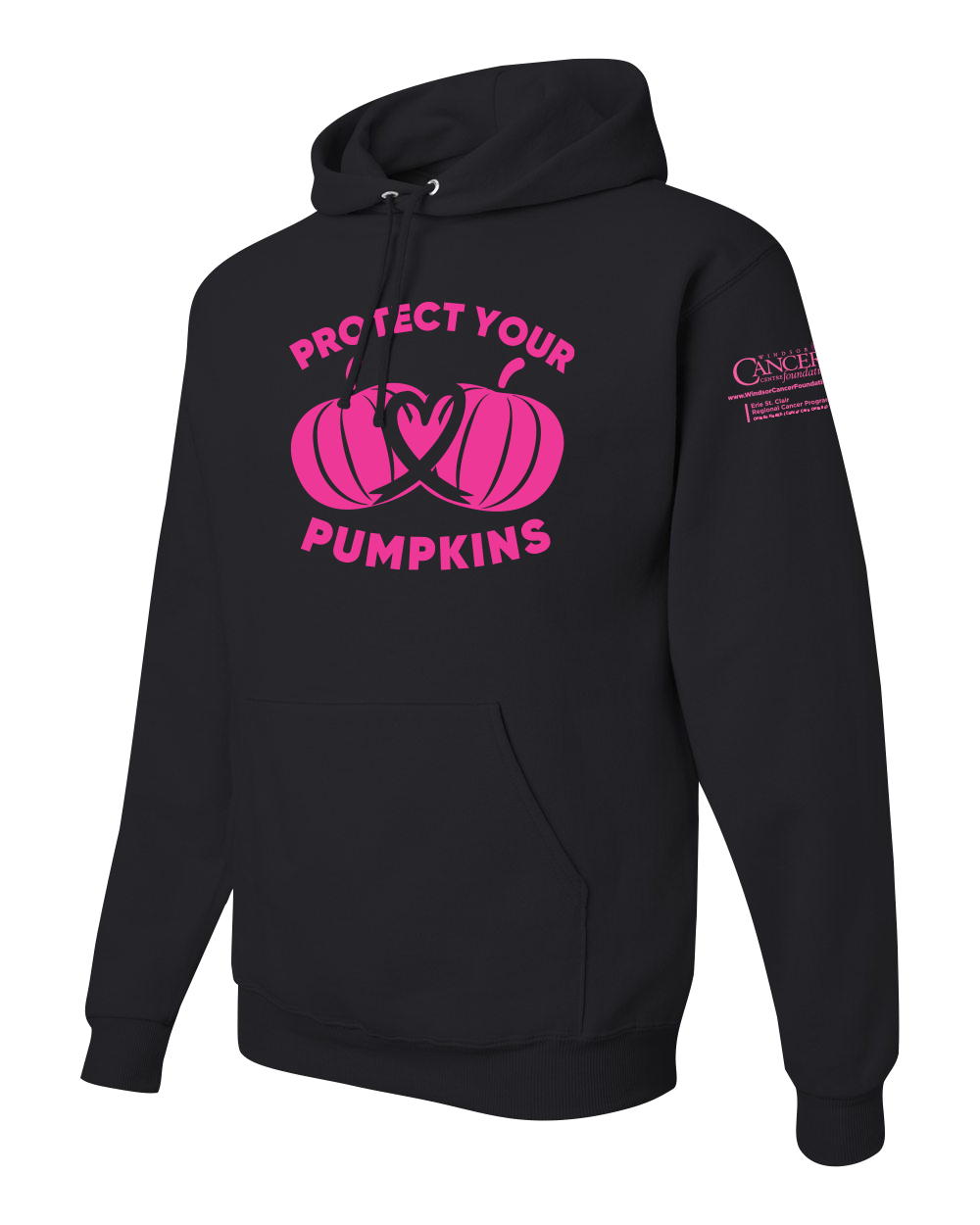 2024 Protect Your Pumpkins Hoodie, Unisex Fit, Black