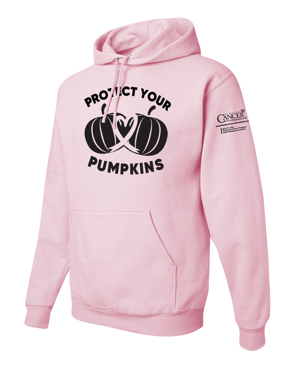 2024 Protect Your Pumpkins Hoodie, Unisex Fit, Light Pink