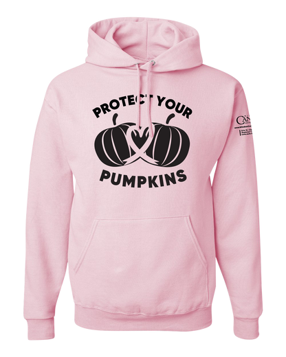 2024 Protect Your Pumpkins Hoodie, Unisex Fit, Light Pink