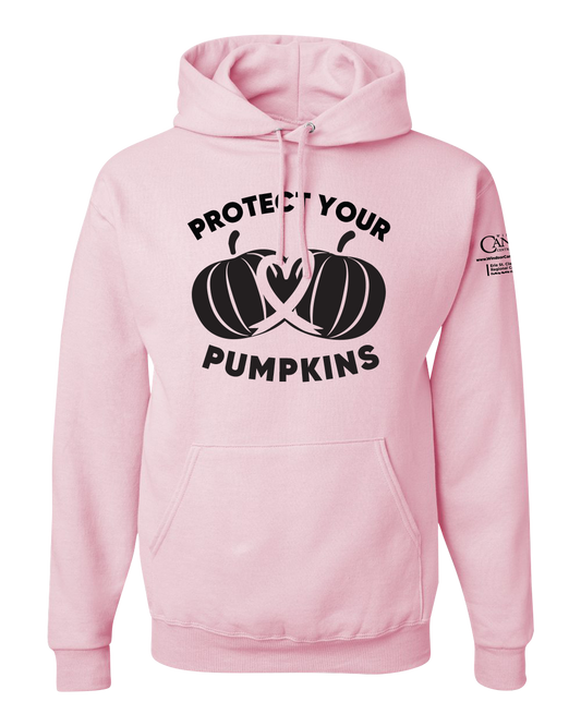 2024 Protect Your Pumpkins Hoodie, Unisex Fit, Light Pink