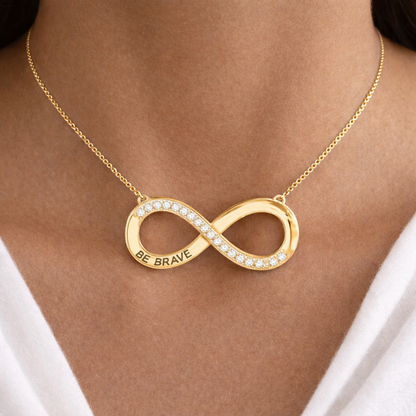 Be Brave Necklace – Gold