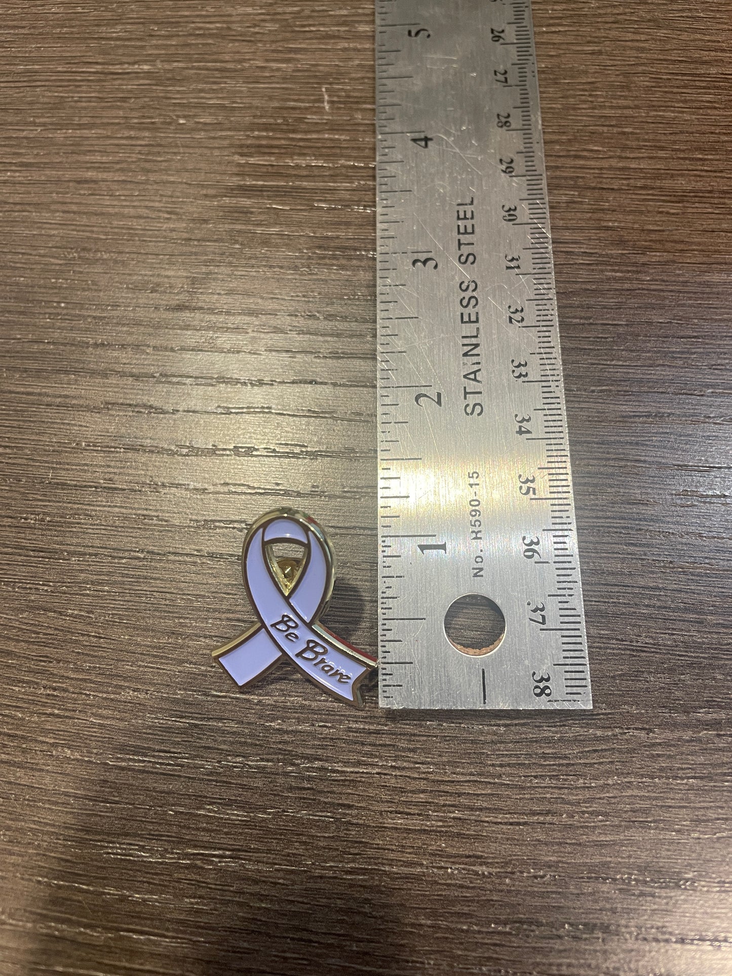 'Be Brave' Lapel Pin