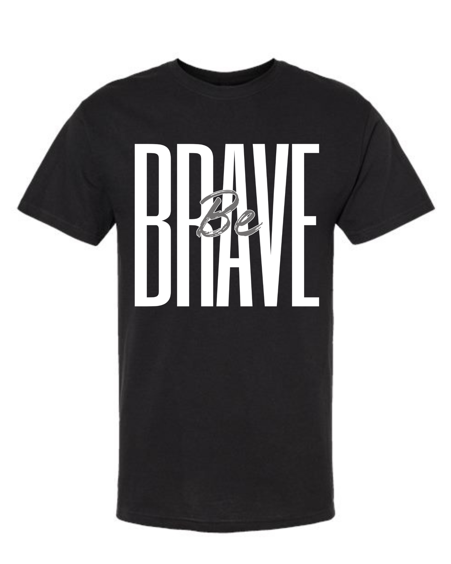 Black 'Be Brave' Unisex Tee