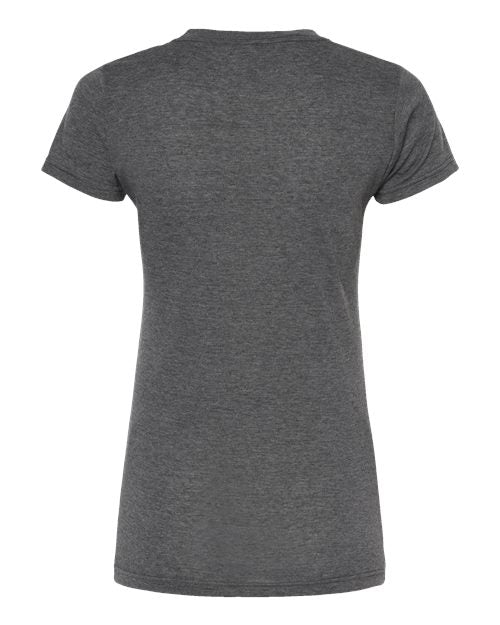 Heather Charcoal 'Be Brave' Ladies Fitted Tee