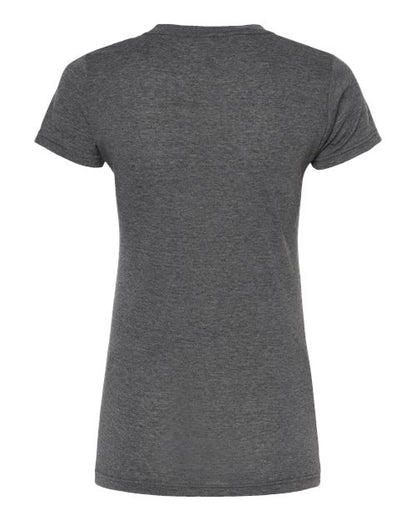 Heather Charcoal 'Be Brave' Ladies Fitted Tee