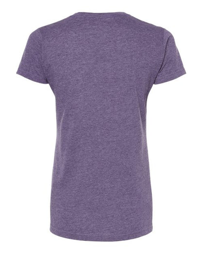 Heather Purple 'Be Brave' Ladies Fitted Tee