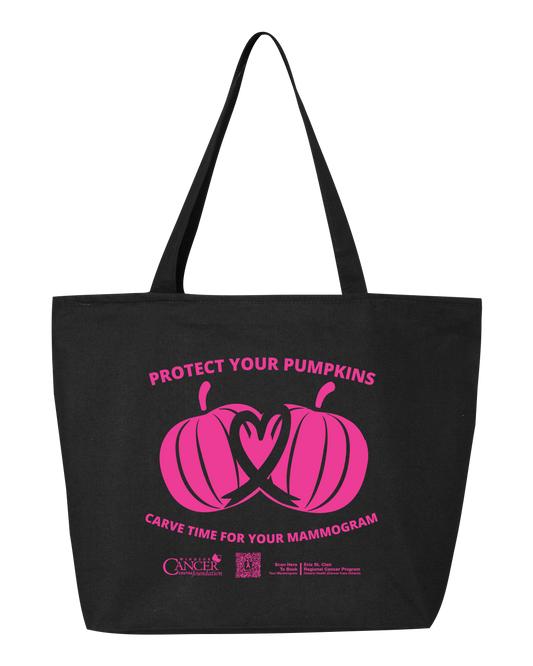 2025 Protect Your Pumpkins 25L Zippered Tote