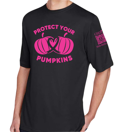 2024 Protect Your Pumpkins Short Sleeve, Crew-Neck, Unisex Fit, Black