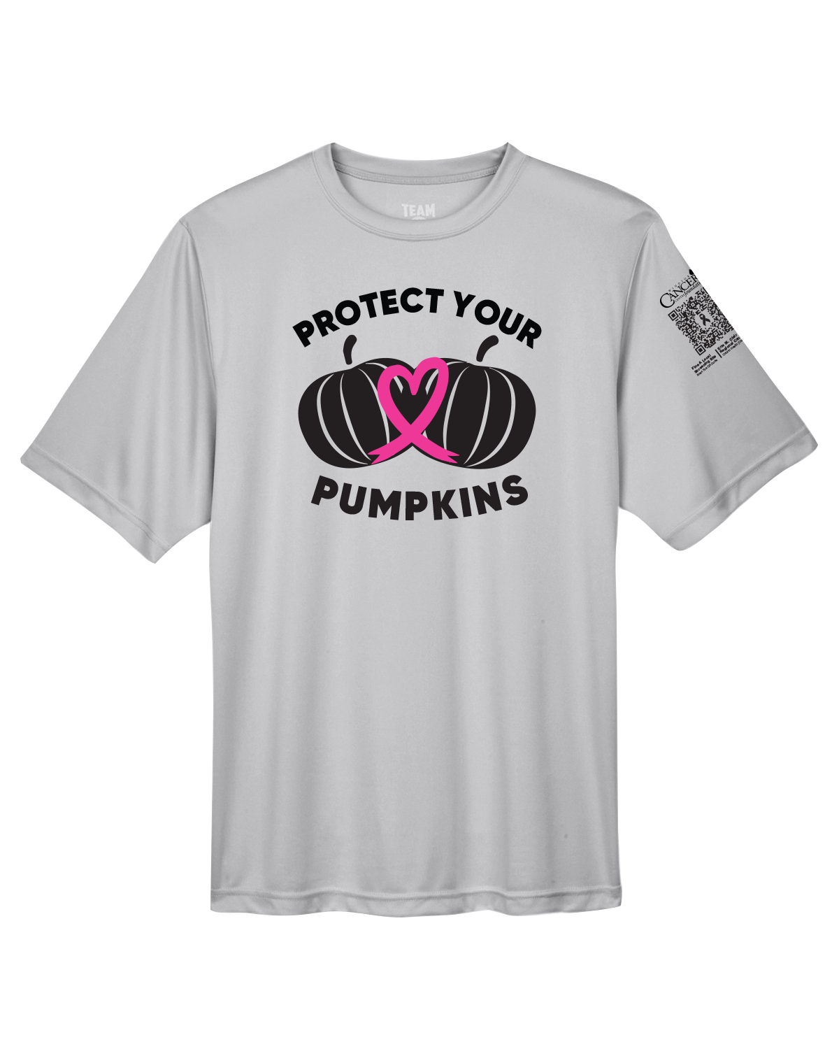 2024 Protect Your Pumpkins Short Sleeve, Crew-Neck, Unisex Fit, Sport Graphite