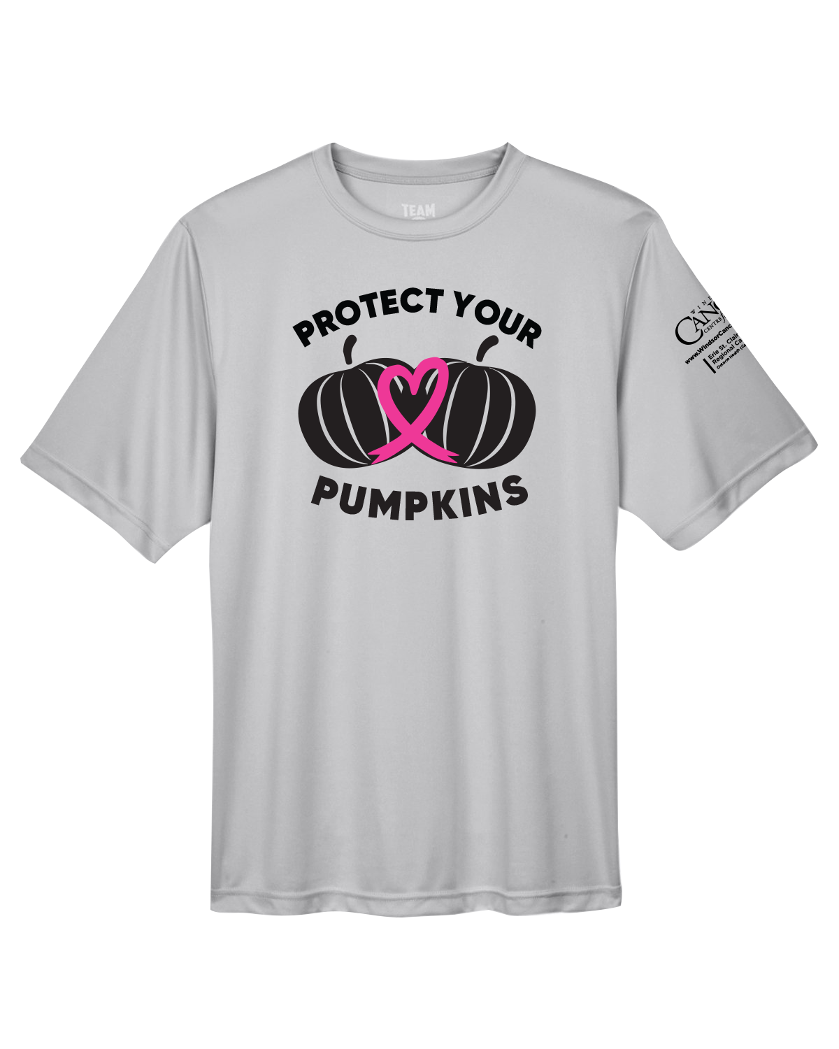 2024 Protect Your Pumpkins Short Sleeve, Crew-Neck, Unisex Fit, Grey