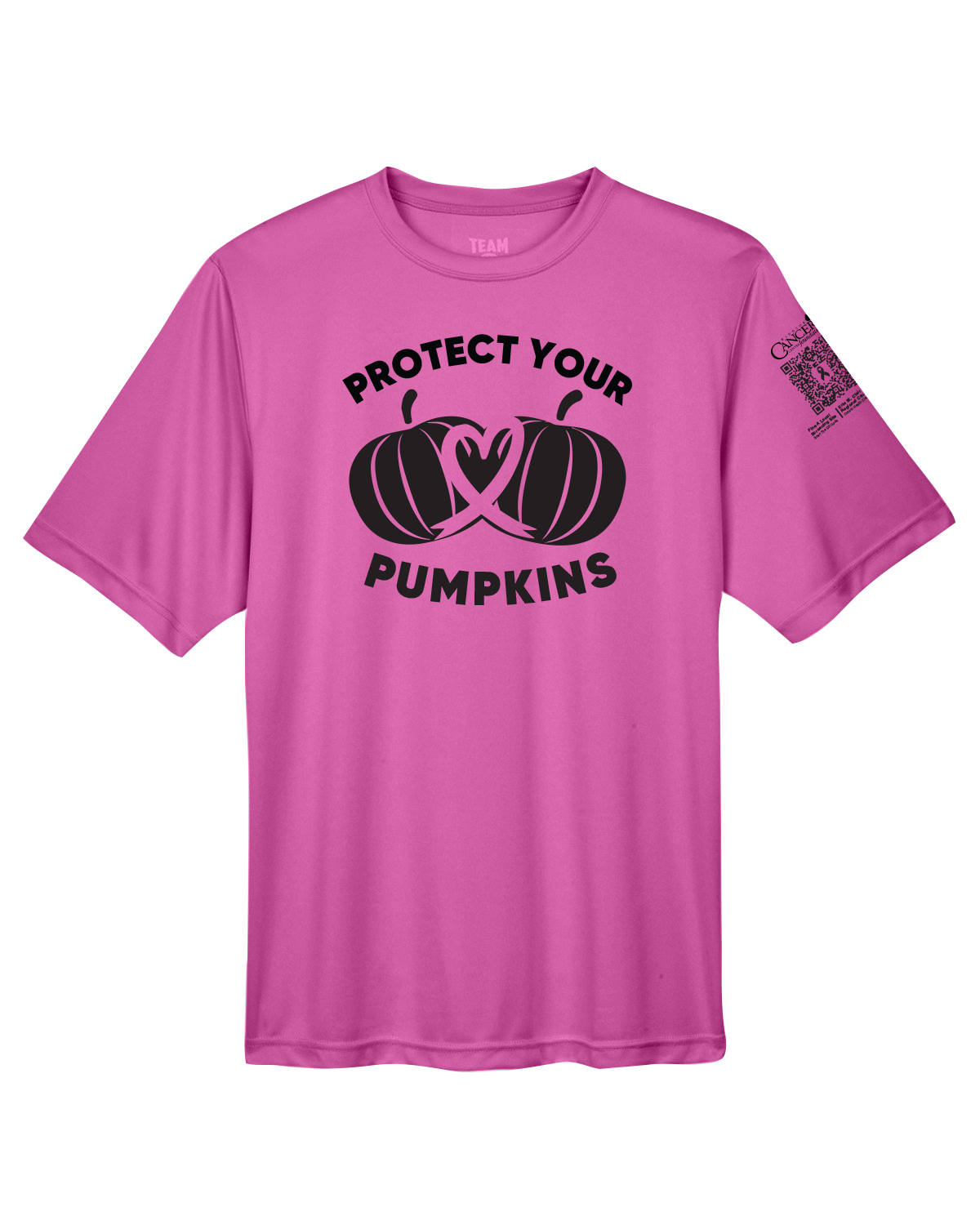 2024 Protect Your Pumpkins Short Sleeve, Crew-Neck, Unisex Fit, Pink