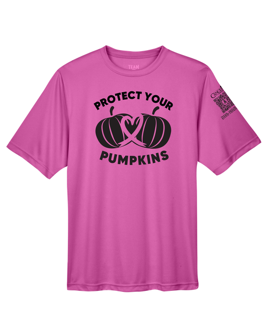 2024 Protect Your Pumpkins Short Sleeve, Crew-Neck, Unisex Fit, Pink