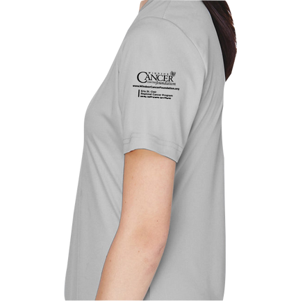 2025 Protect Your Pumpkins Mammogram Short Sleeve, V-Neck, Contoured Fit, Grey